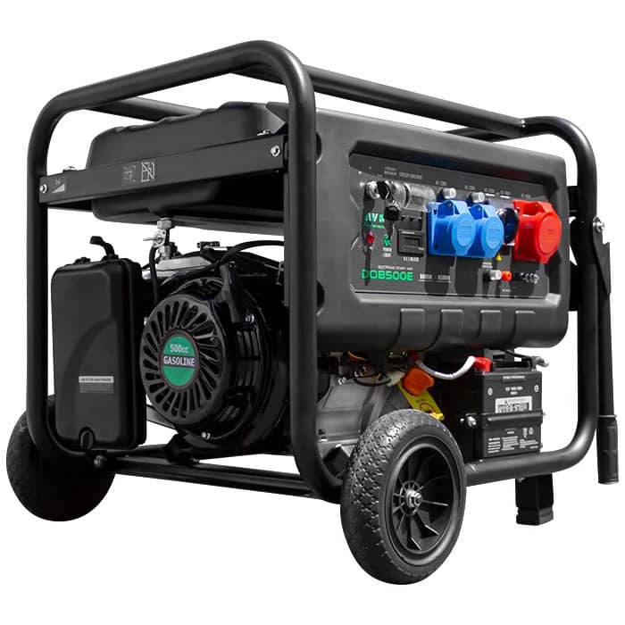 Stromerzeuger 8.5kW D'Orly DO8500E Benzin-Notstromaggregat 500cc - 2x 230V & 1x 400V - RATO-Motor Stromerzeuger 8.5kW D'Orly DO8500E Benzin-Notstromaggregat 500cc - 2x 230V & 1x 400V - RATO-Motor