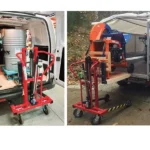 Geländestapler für Halbpaletten – Max. Hubhöhe 840 mm – Max. Tragfähigkeit 250 kg – Image 6