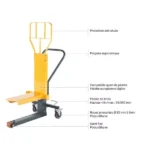 Manueller Stapler für Viertelpaletten – Max. Tragfähigkeit 250 kg