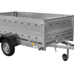 B Führerschein Anhänger GARDEN TRAILER 264 KIPP mit Bordwandaufsatz und Stützrad