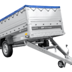 Leichter Anhänger 230×125 UNITRAILER FORCE 230 KIPP mit BIS-Seitenwänden, H-0-Rahmen