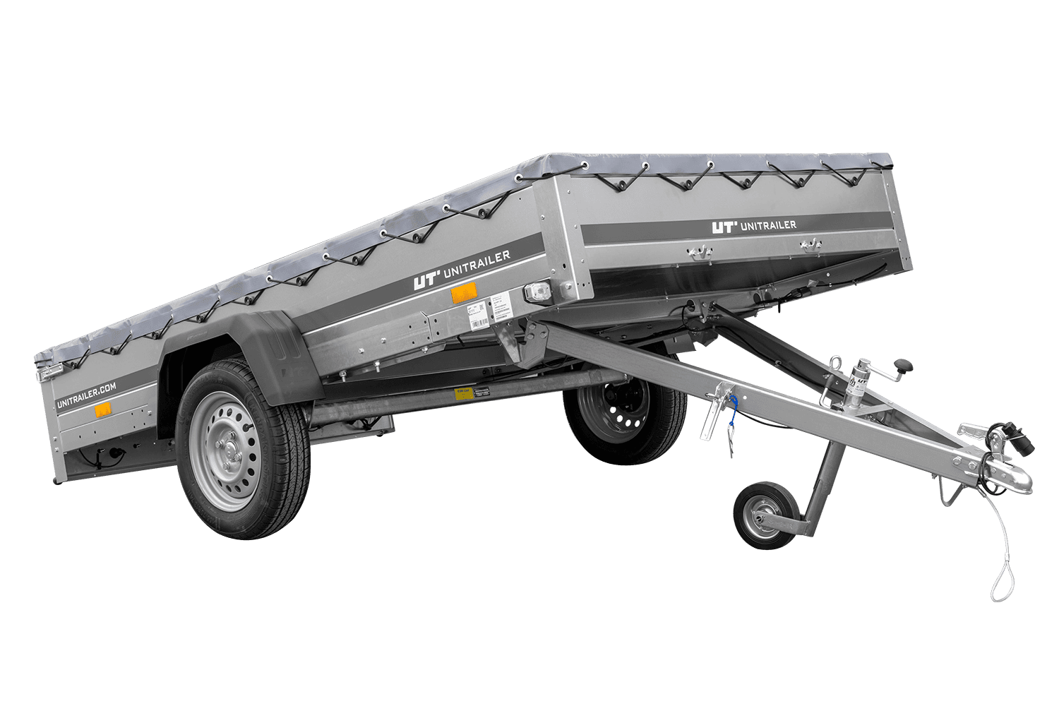 ger_pl_PKW-Anhanger-264×150-UNITRAILER-GARDEN-265-KIPP-mit-Flachplanentrager-und-grauer-Plane-6721_1.png PKW Anhänger 264×150 UNITRAILER GARDEN 265 KIPP mit Flachplanenträger und grauer Plane – Image 1