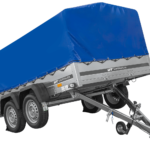 Zweiachsanhänger 264×150 UNITRAILER GARDEN 265/2 KIPP mit H-800 Rahmen