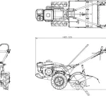 Herkules Bodenfräse SF 600 – Image 2