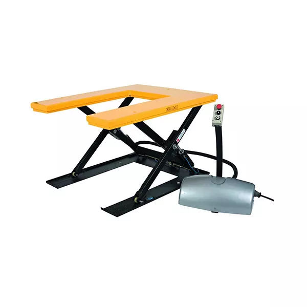 i1 Elektrischer U-Hubtisch – Max. Hubhöhe 760 mm – Max. Tragfähigkeit 1000 kg – Image 1