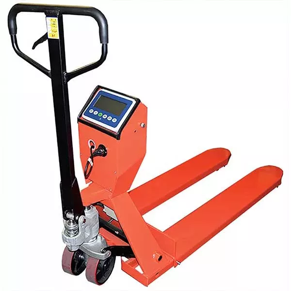 o1 Präziser Wiegehubwagen – Gabeln 1150×555 mm – Max. Tragfähigkeit 2000 kg – Image 1