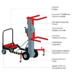 Hebearm – Umgekehrte Gabeln 715×560 mm – Max. Tragfähigkeit 200 kg – Image 3