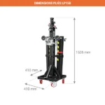 Manueller Lastenheber – Max. Tragfähigkeit 150 kg – Max. Hubhöhe 4500 mm – Image 2