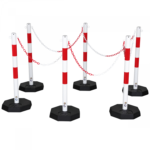 Begrenzungsset mit Pfosten und Kette – Image 2