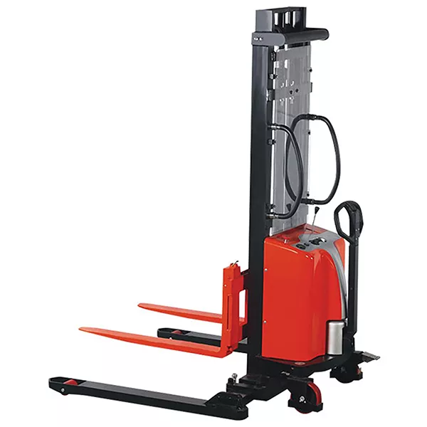 u1 Halbelektrischer Stapler 1T – Umrahmende Langträger – Max. Hubhöhe 2500 mm – Image 1