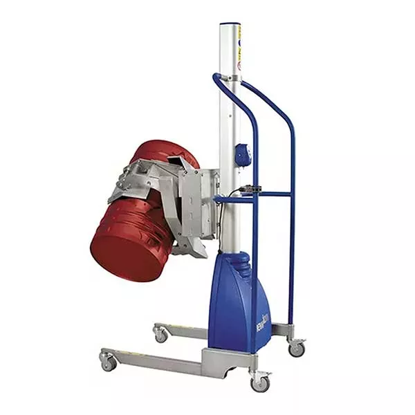 y1 Halbelektrischer Fasswender-Stapler – Max. Hubhöhe 2035 mm – Max. Tragfähigkeit 150 kg – Image 1