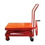 Manueller Kurbelhubtisch – Max. Hubhöhe 800 mm – Max. Tragfähigkeit 100 kg – Image 4