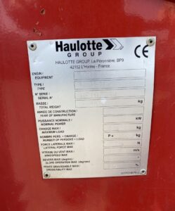 Gelenkarbeitsbühne Haulotte HA 15 IP – Image 4
